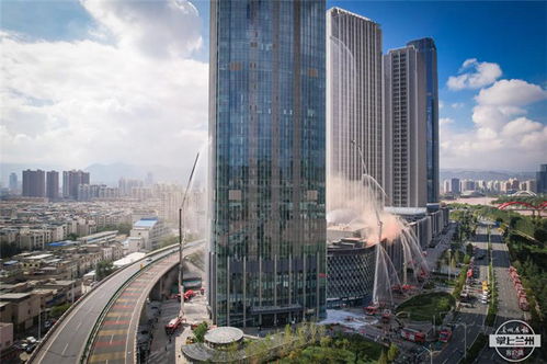 烈焰鑄盾，實戰礪兵——蘭州舉行大型商業綜合體滅火救援實戰演練側記